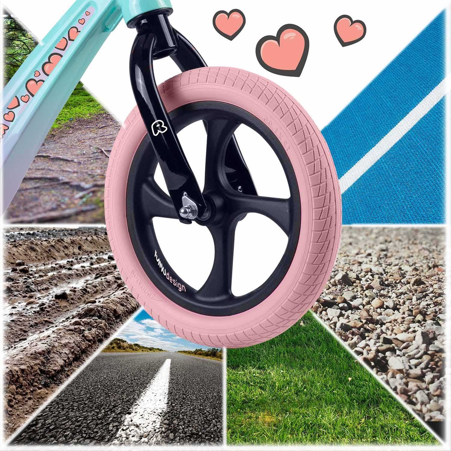 Balance bike for children Ricokids FUNNU