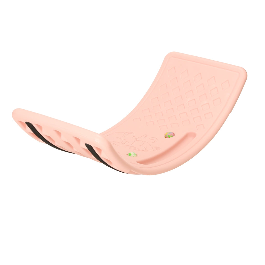 Balancing board with embossing 83x28cm pink