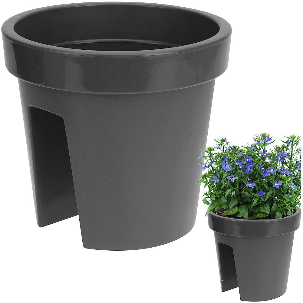 Balcony pot: Stable, light, durable and weatherproof