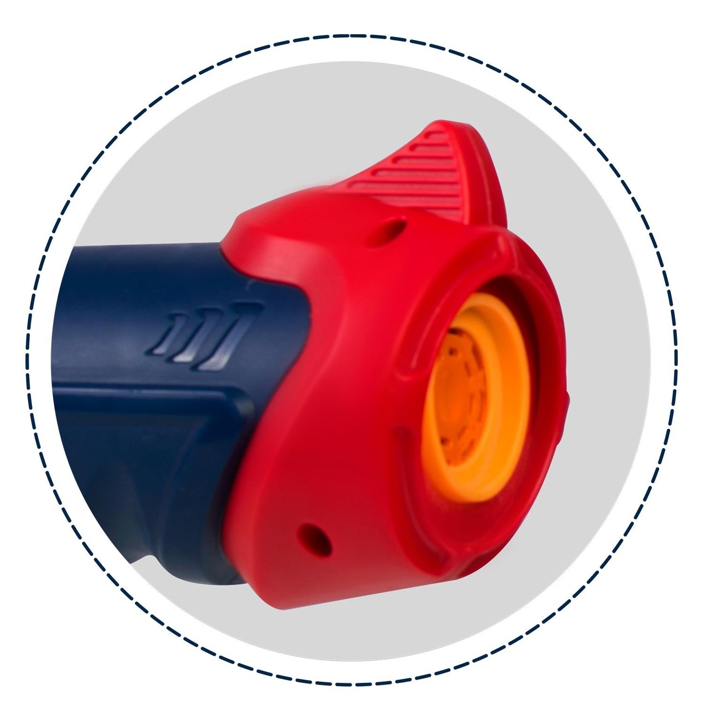 Ball throwing gun with target Ricokids 772700