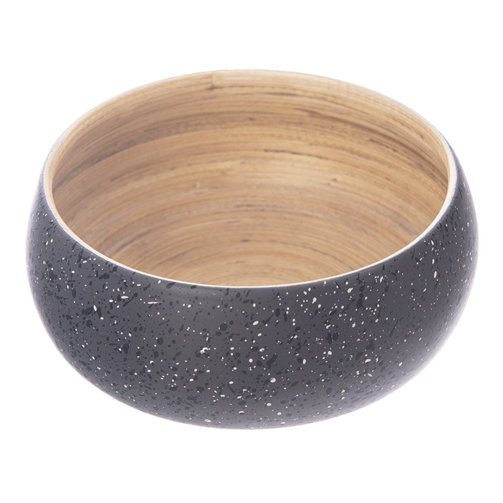 Bamboo Bowl with Granite Look - Perfect for Fruit and Vegetables