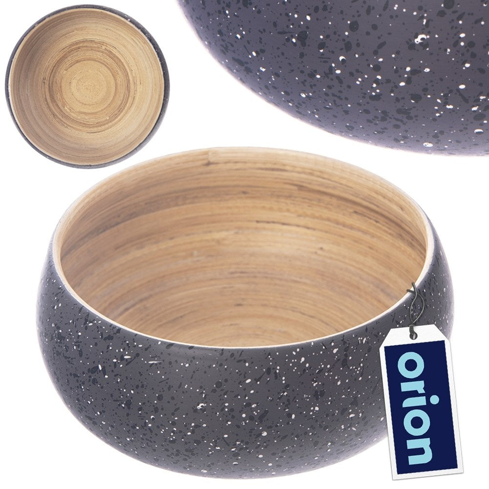 Bamboo Bowl with Granite Look - Perfect for Fruit and Vegetables