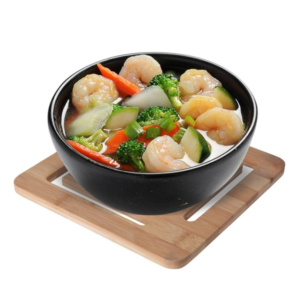 Bamboo Wood Coasters for Hot Pots - Protect Your Table