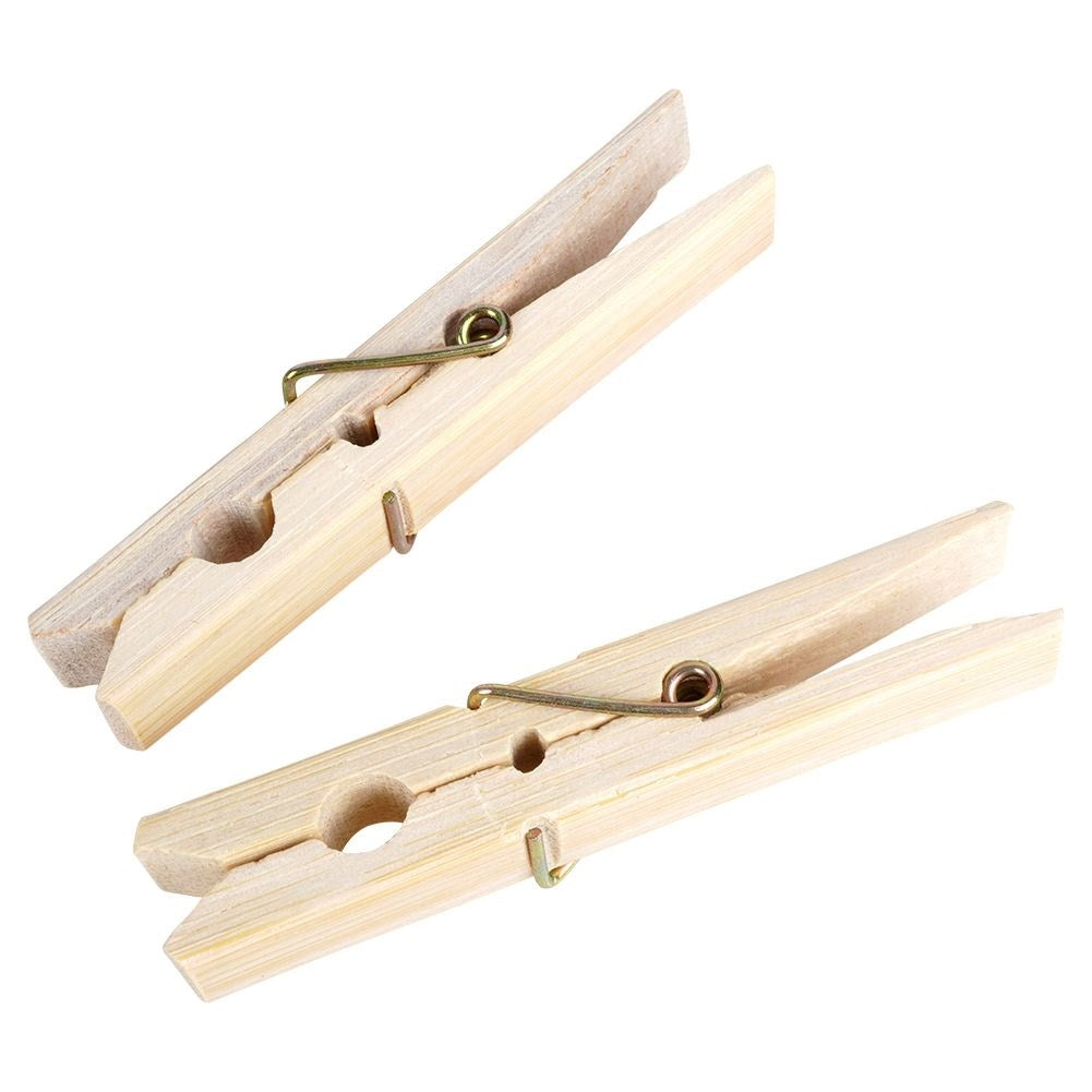 Bamboo clothespins 100-pack: Strong, durable and versatile