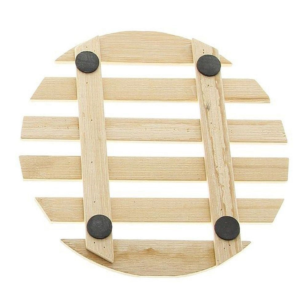Bamboo coasters for hot dishes - durable and decorative