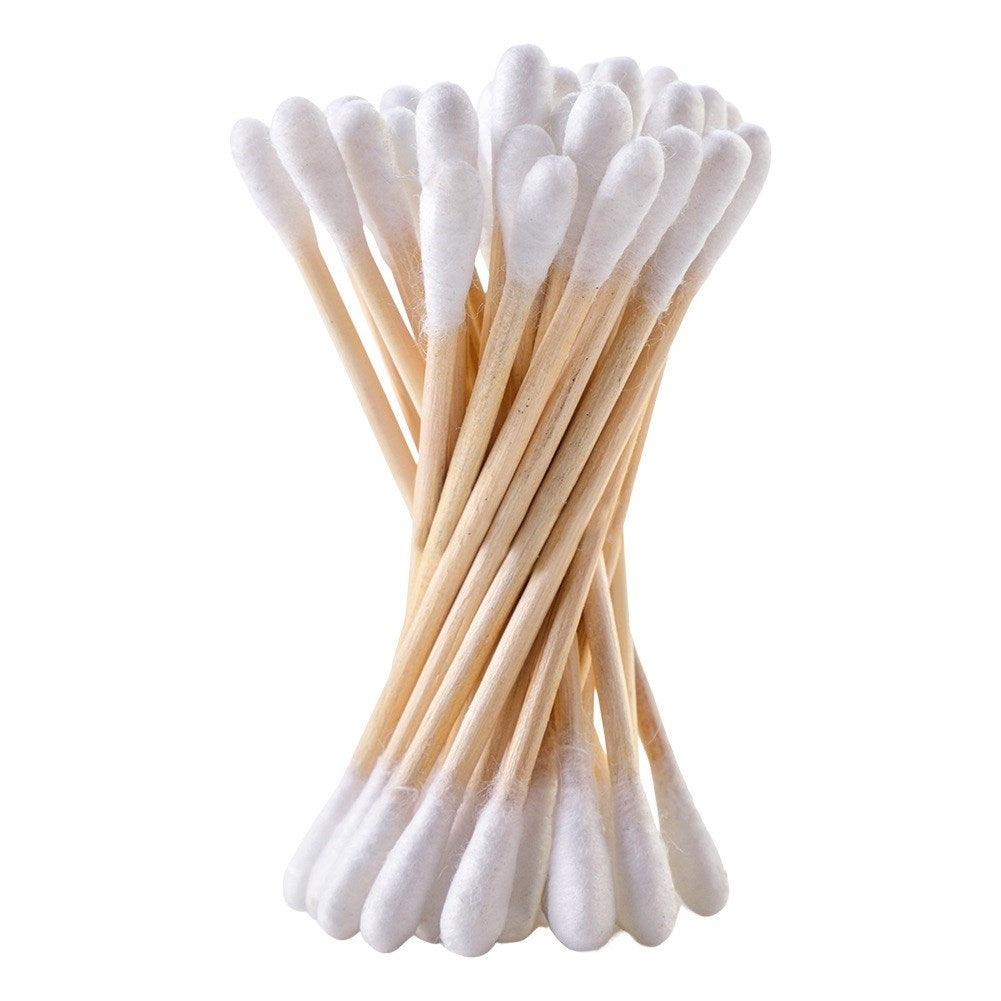 Bamboo cotton cosmetic sticks 1000 pcs.