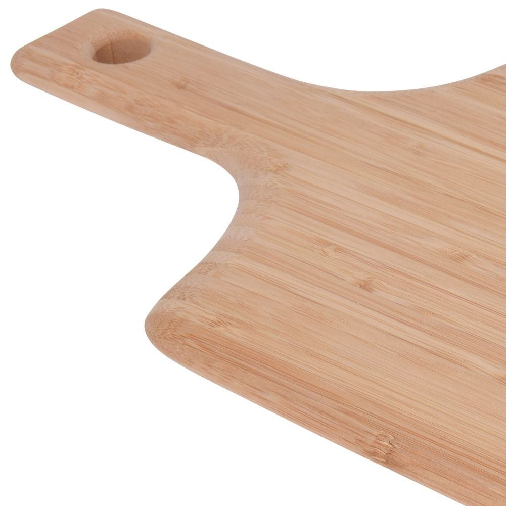 Bamboo cutting board for cutting and serving
