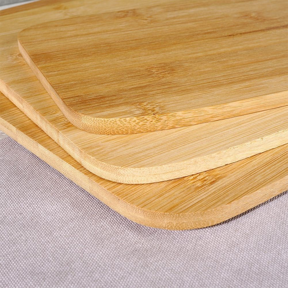 Bamboo kitchen boards: Cut and serve meat, vegetables, fruit
