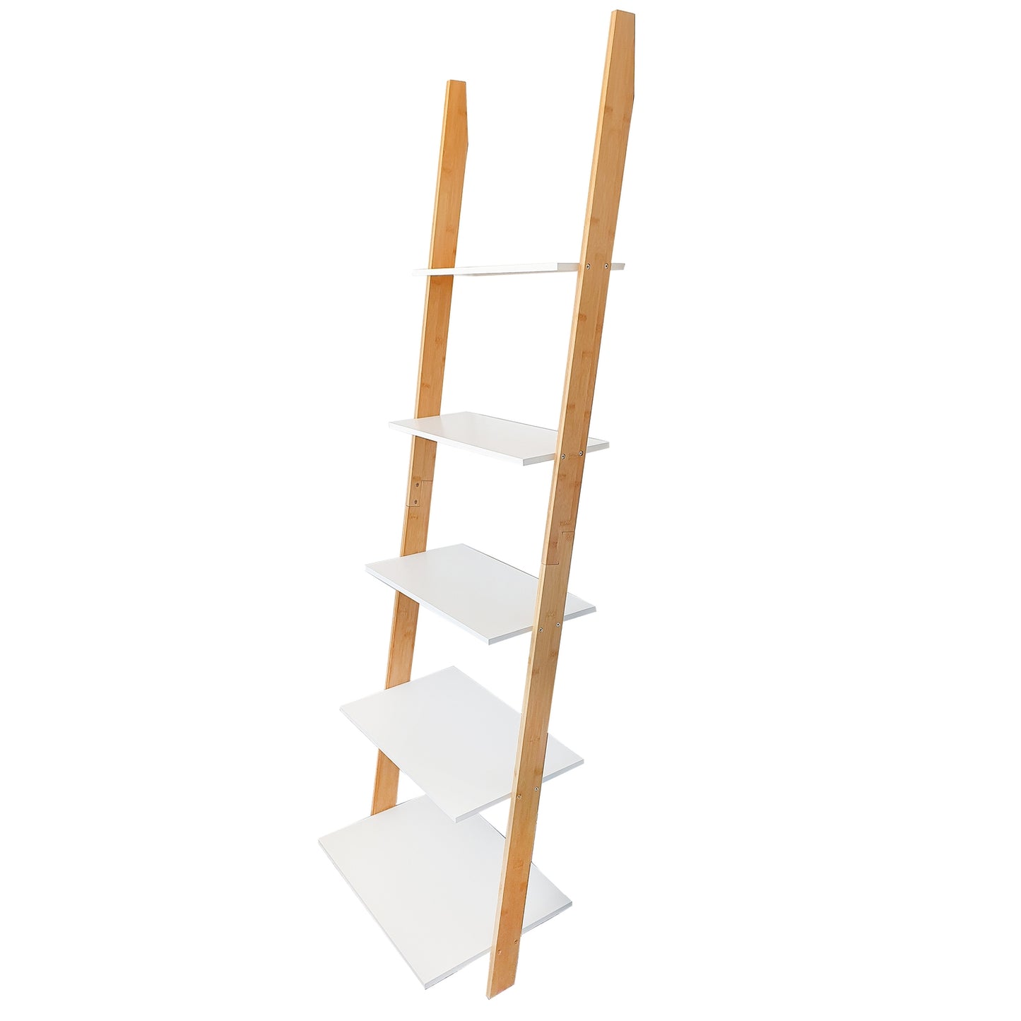 Bamboo ladder stand