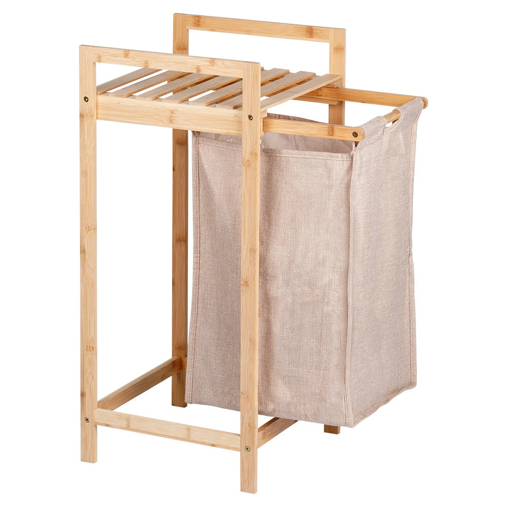 Bamboo laundry basket 33x33x73cm