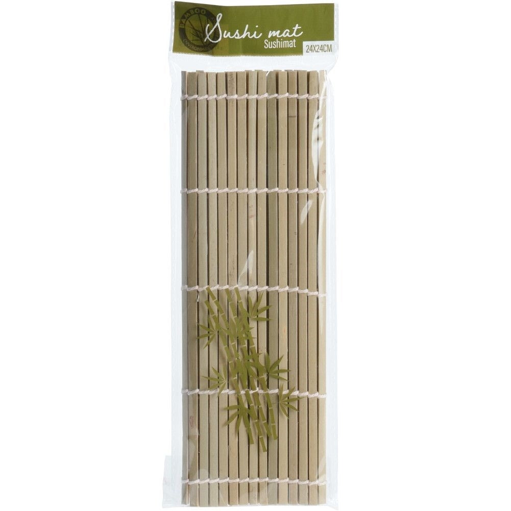 Bamboo mat for perfect sushi - indispensable in the kitchen