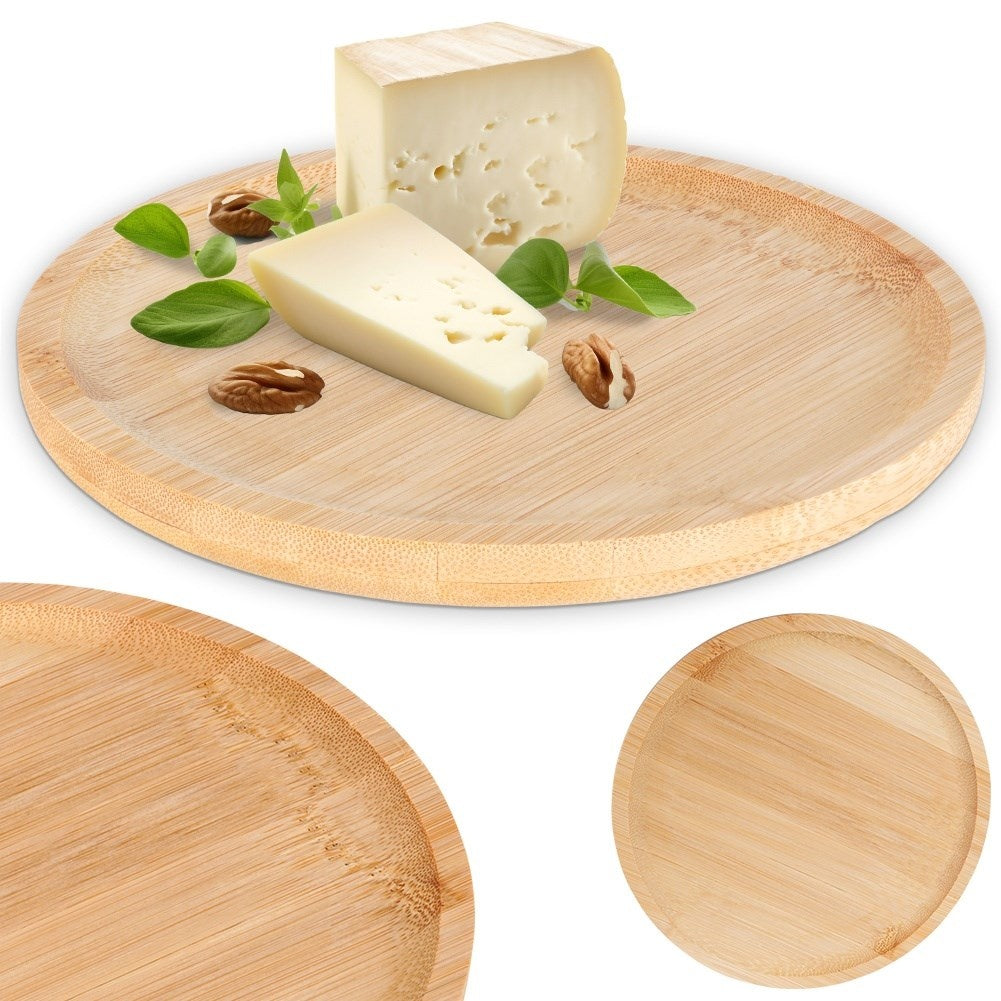 Bamboo plate for serving