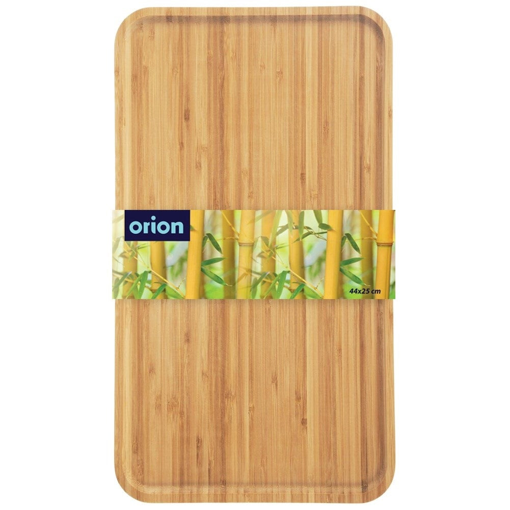 Bamboo plate for starters, dishes and desserts