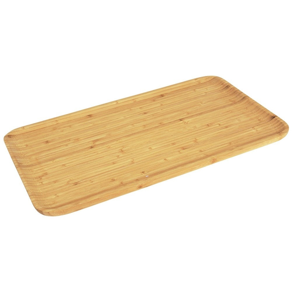 Bamboo plate for starters, dishes and desserts