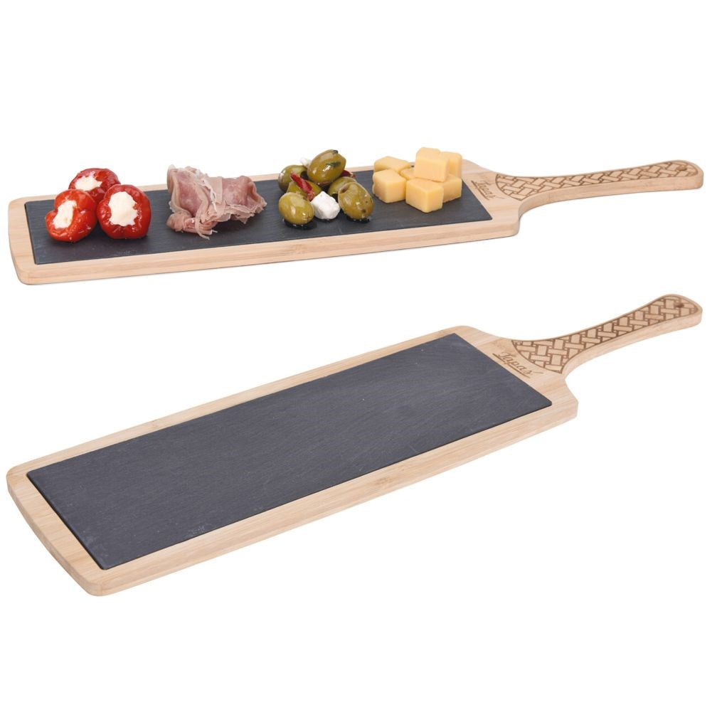 Bamboo serving board 48x12 cm