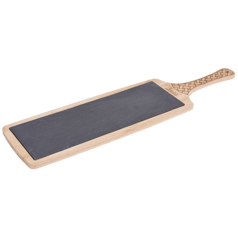 Bamboo serving board 48x12 cm