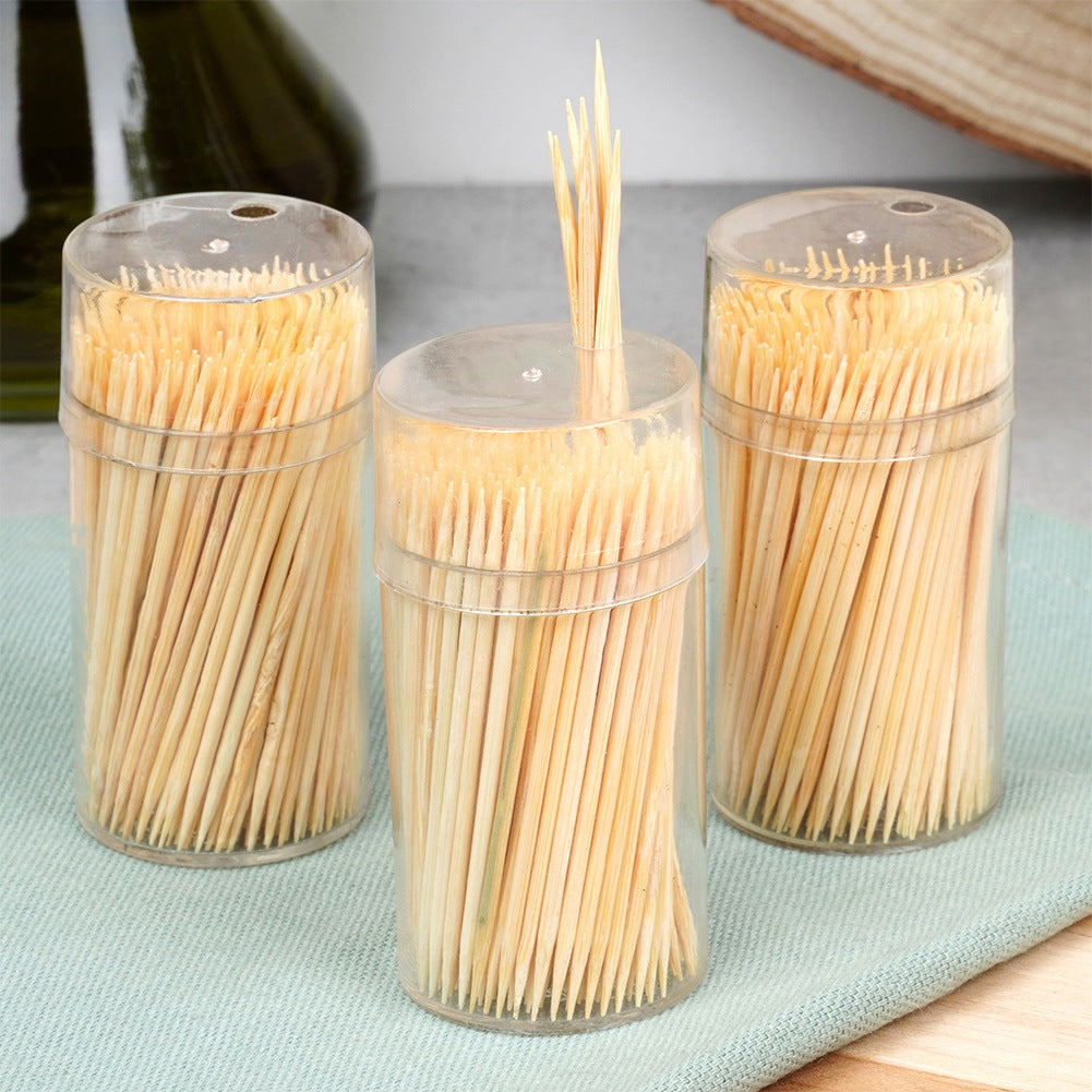 Bamboo toothpicks 6.5 cm 3x200 pcs.