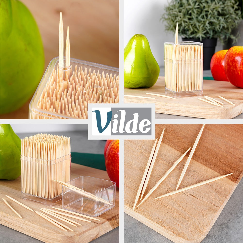 Bamboo toothpicks 6.5 cm 450 pcs.