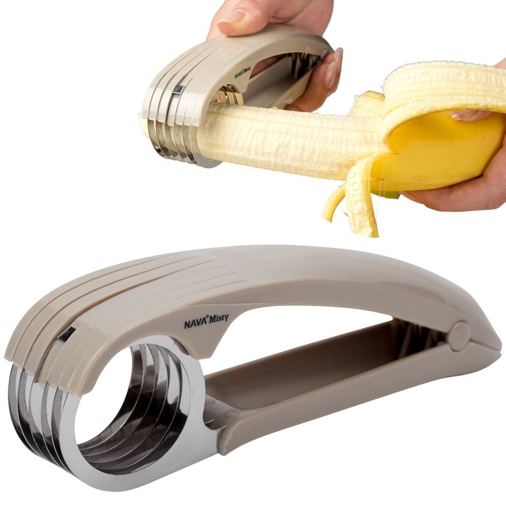 Banana Cutter with Stainless Steel Blades