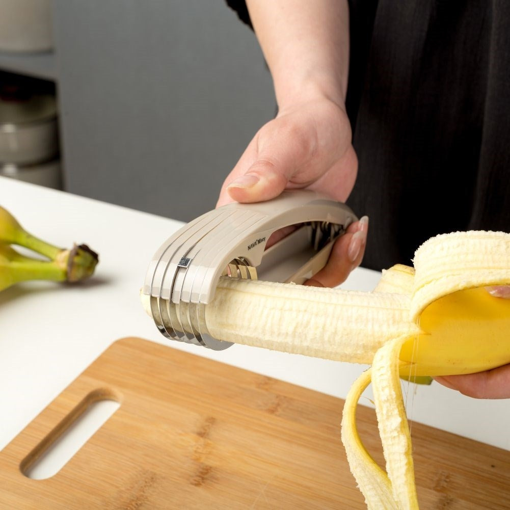 Banana Cutter with Stainless Steel Blades