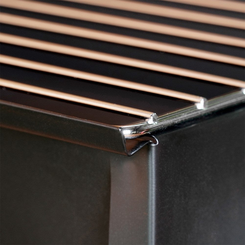 Barbecue charcoal with four legs, easy to assemble, removable grid