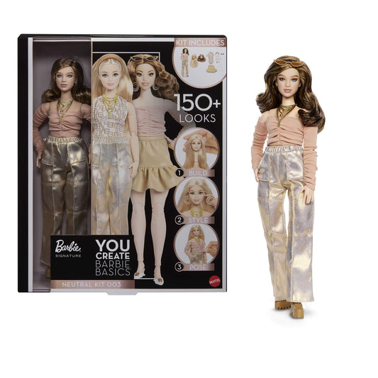 Barbie Collector Doll Set with Interchangeable Heads