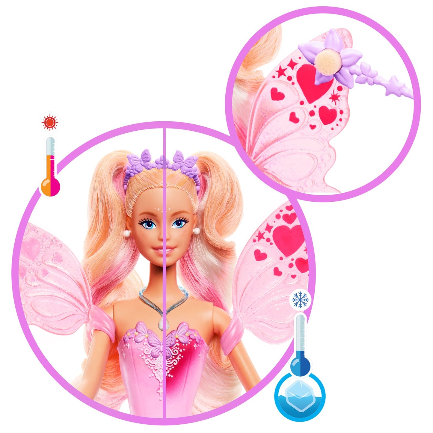 Barbie Color Changing Fairy Doll