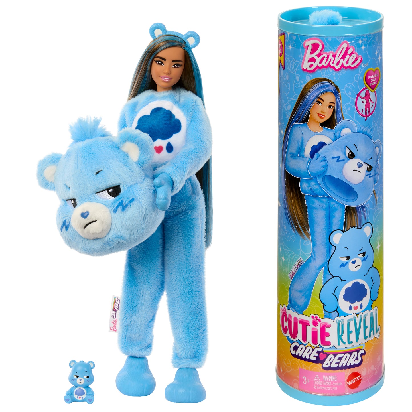 Barbie Cutie Reveal Care Bears Blue