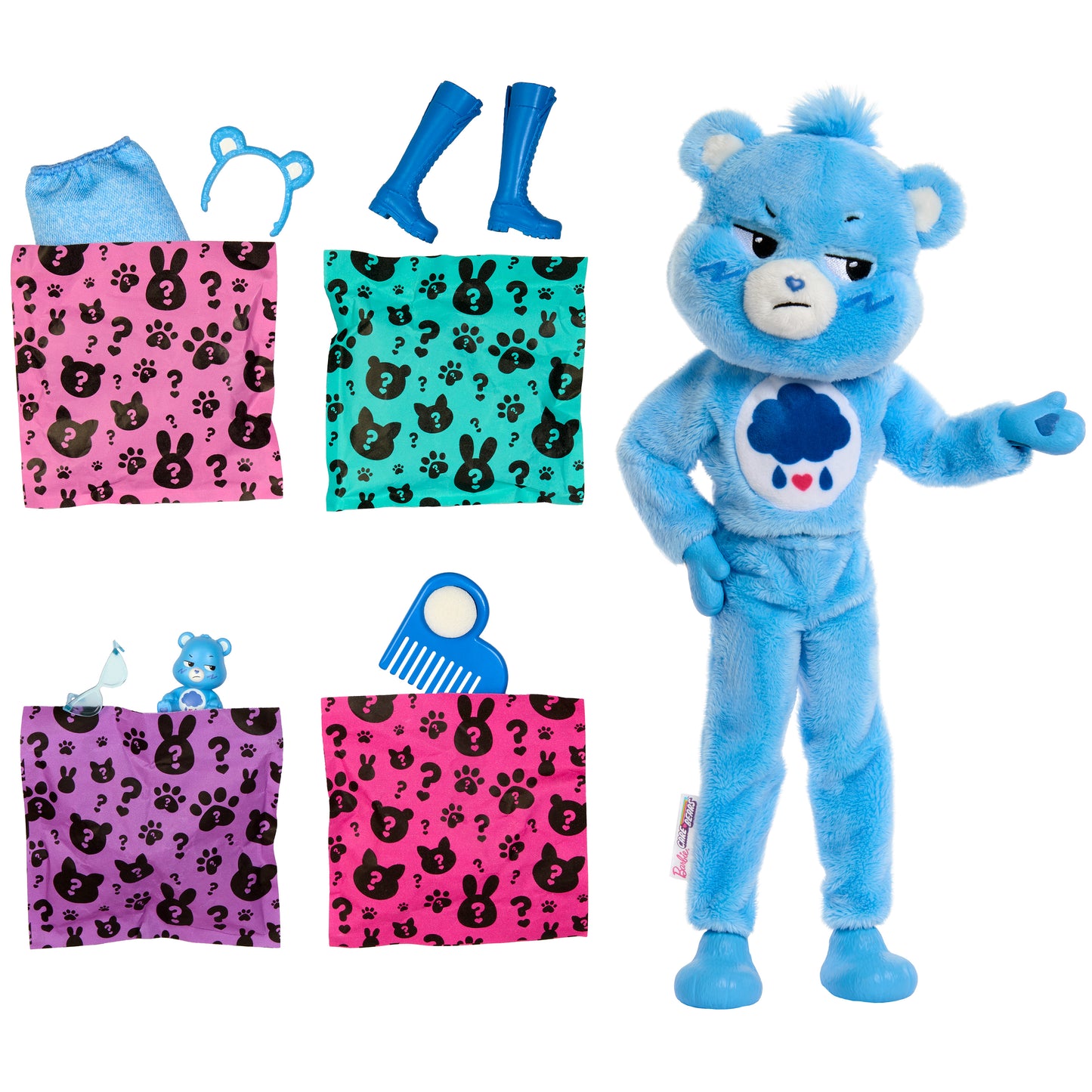 Barbie Cutie Reveal Care Bears Blue