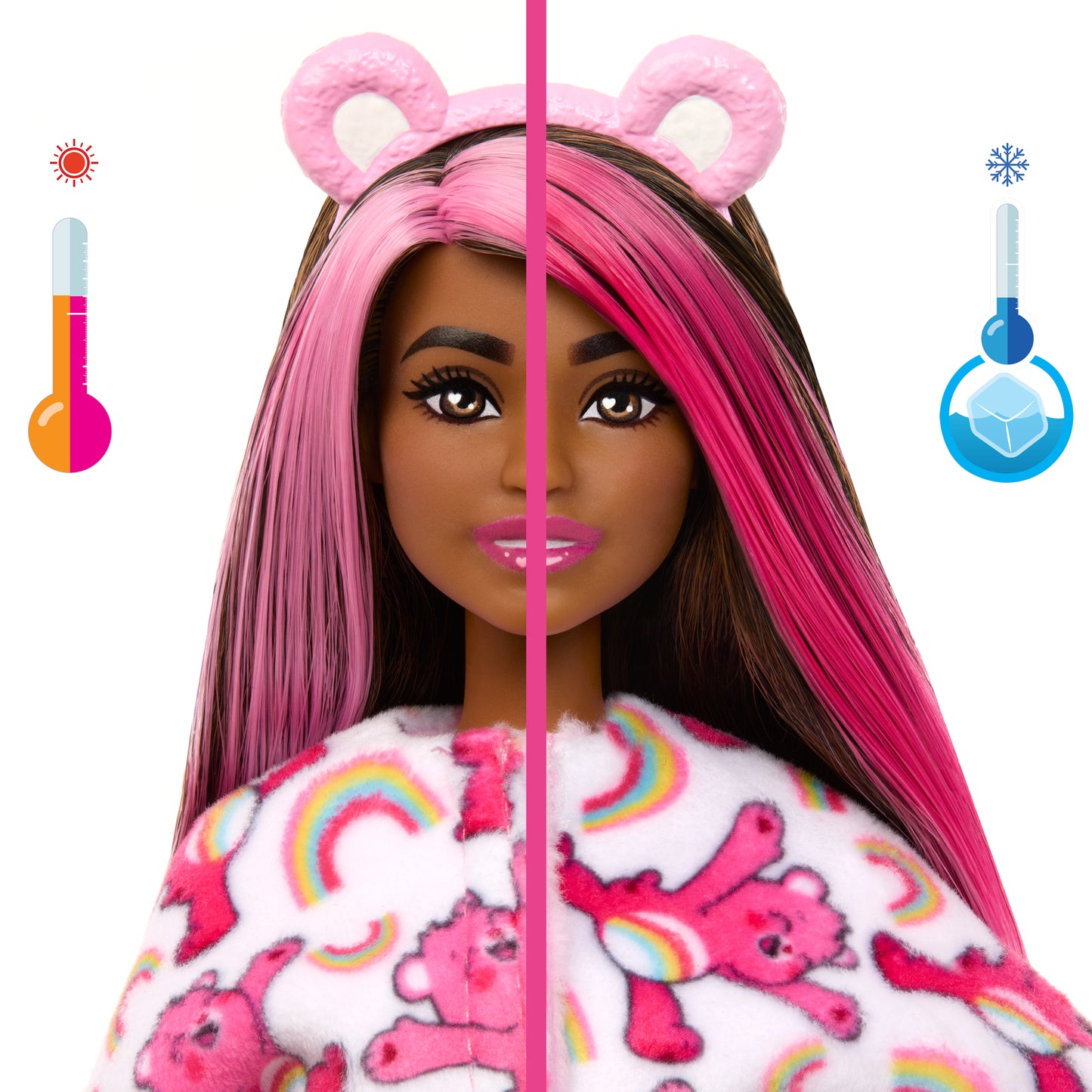 Barbie Cutie Reveal Care Bears Pink