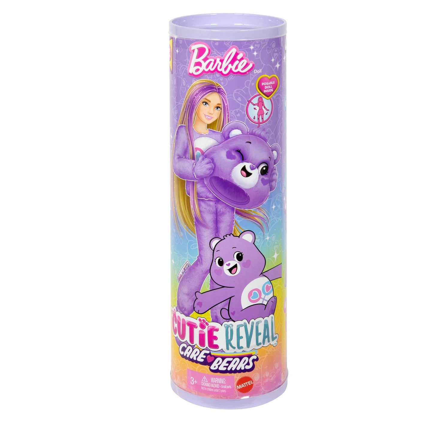 Barbie Cutie Reveal Care Bears Purple