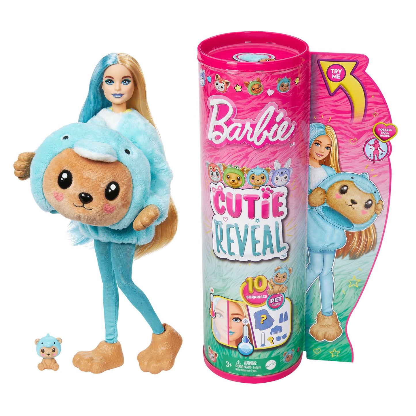 Barbie Cutie Reveal Costume Cuties Doll Blue