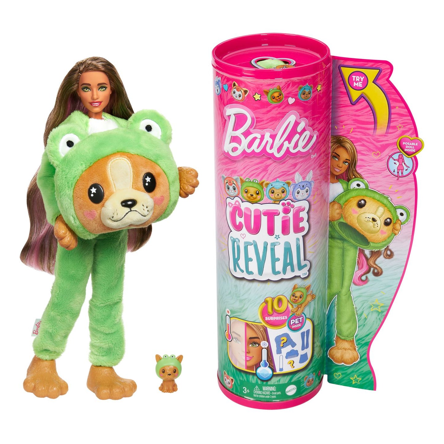 Barbie Cutie Reveal Costume Cuties Doll Green