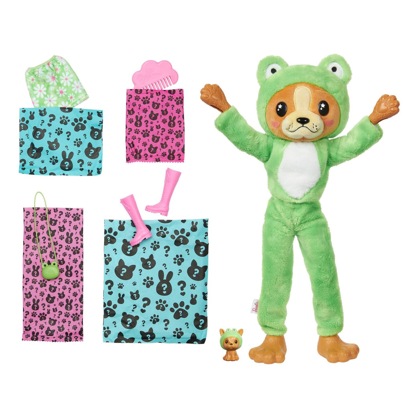 Barbie Cutie Reveal Costume Cuties Doll Green