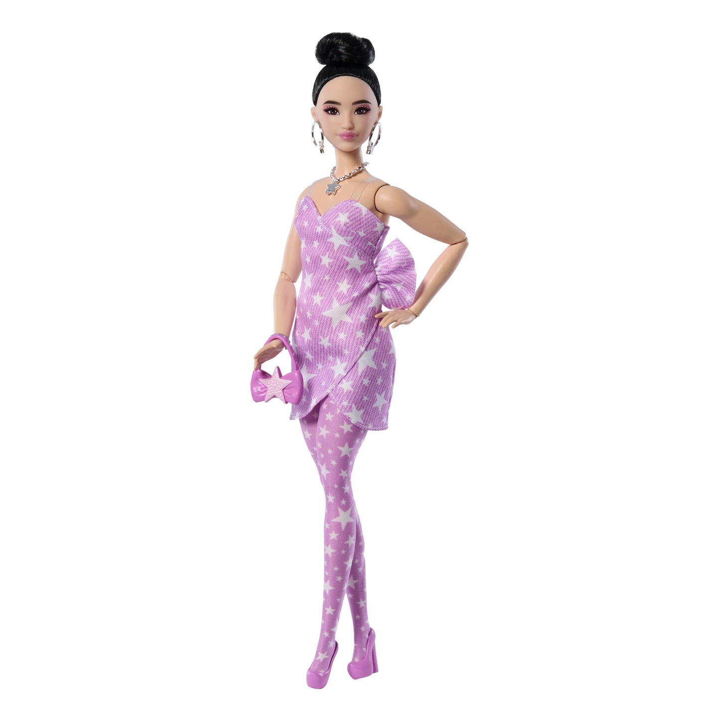 Barbie Deluxe Fashion Doll with Denim Rose Outfit