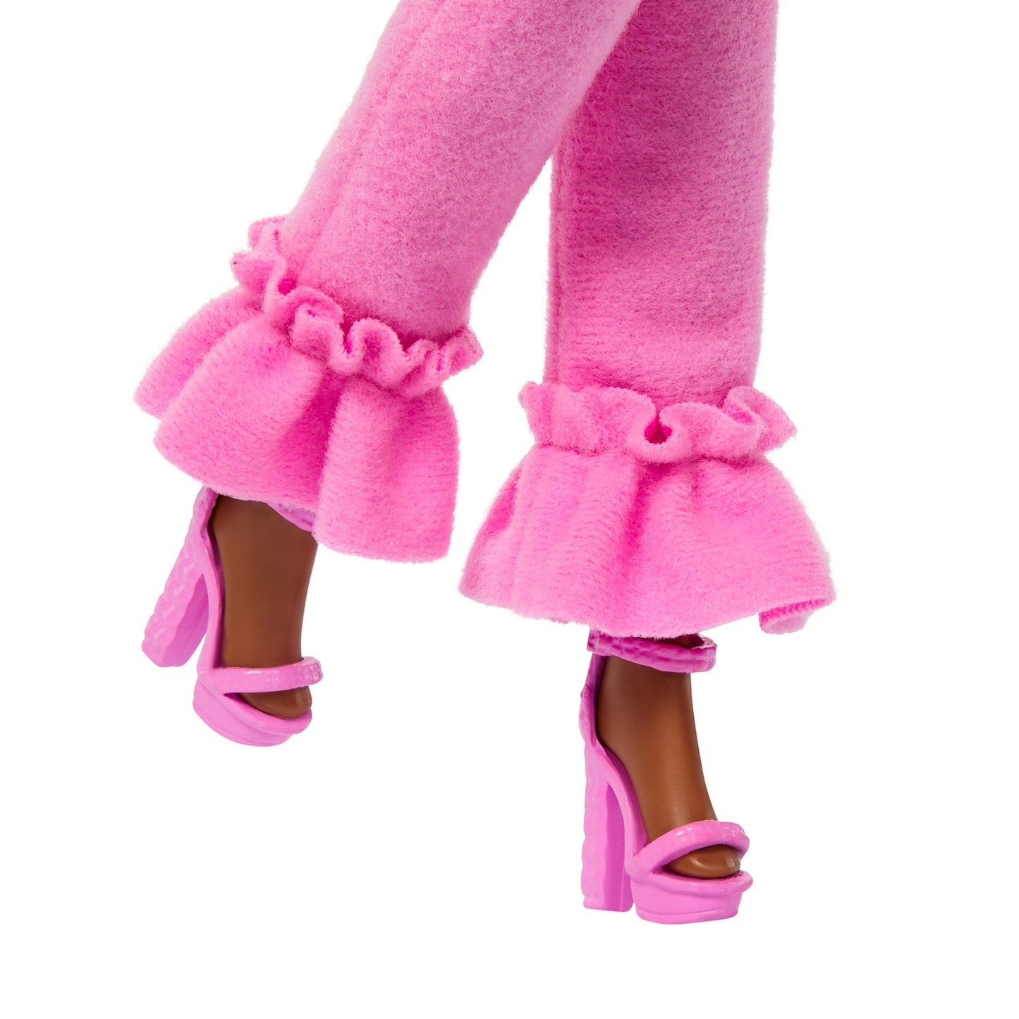 Barbie Doll with Braided Pink Hair and Accessories
