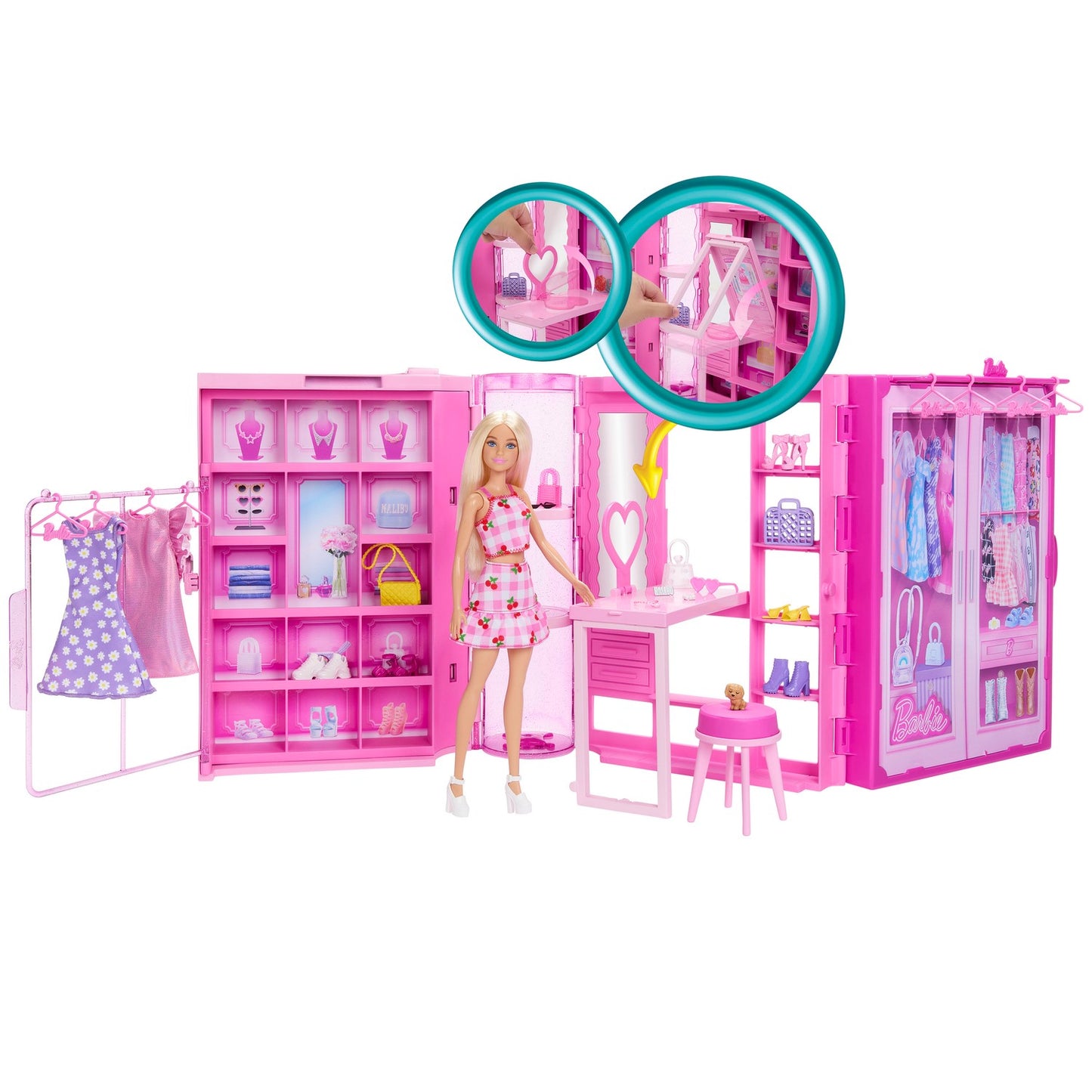 Barbie Fashion Fun Dream Closet & Doll