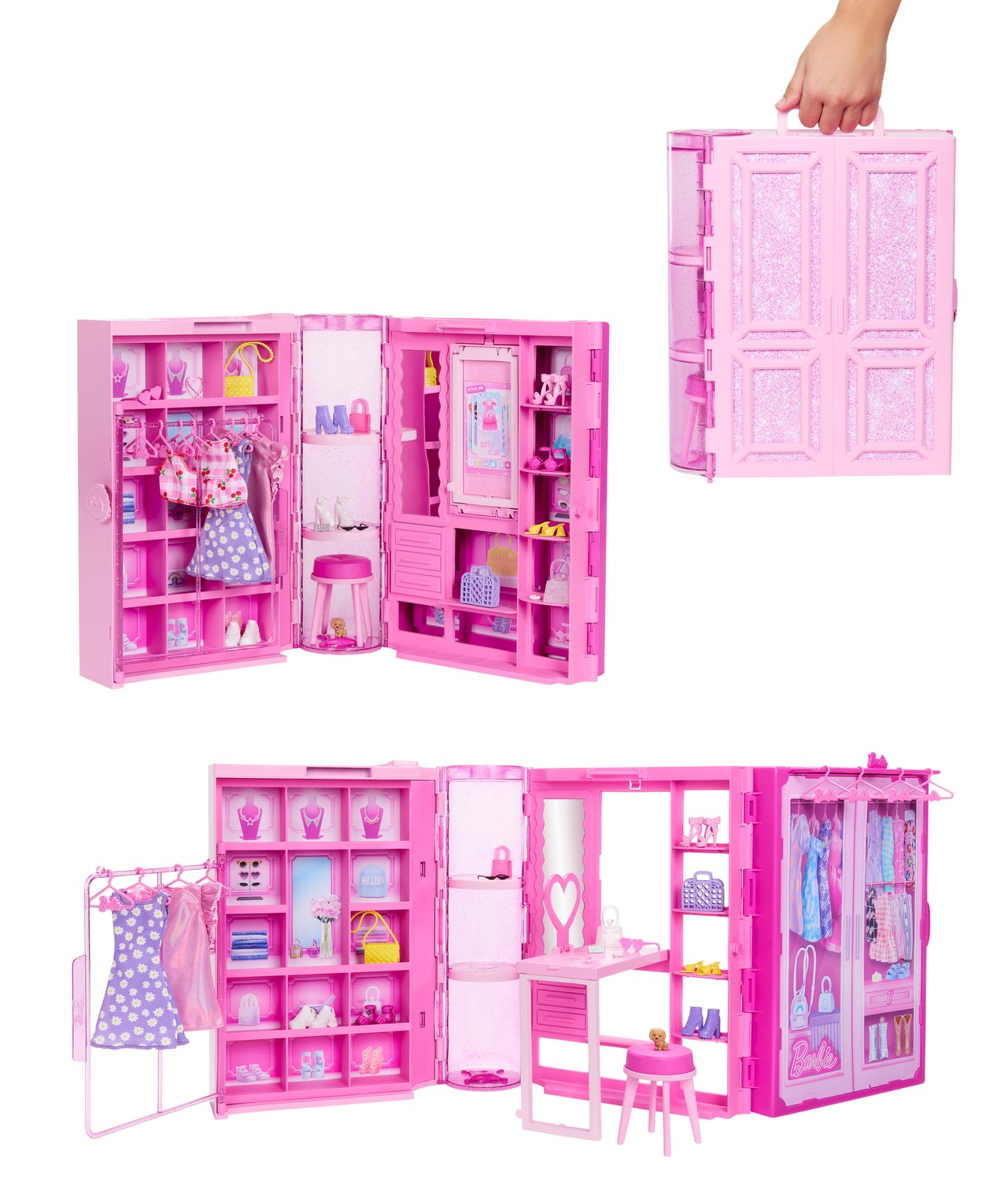 Barbie Fashion Fun Dream Closet & Doll