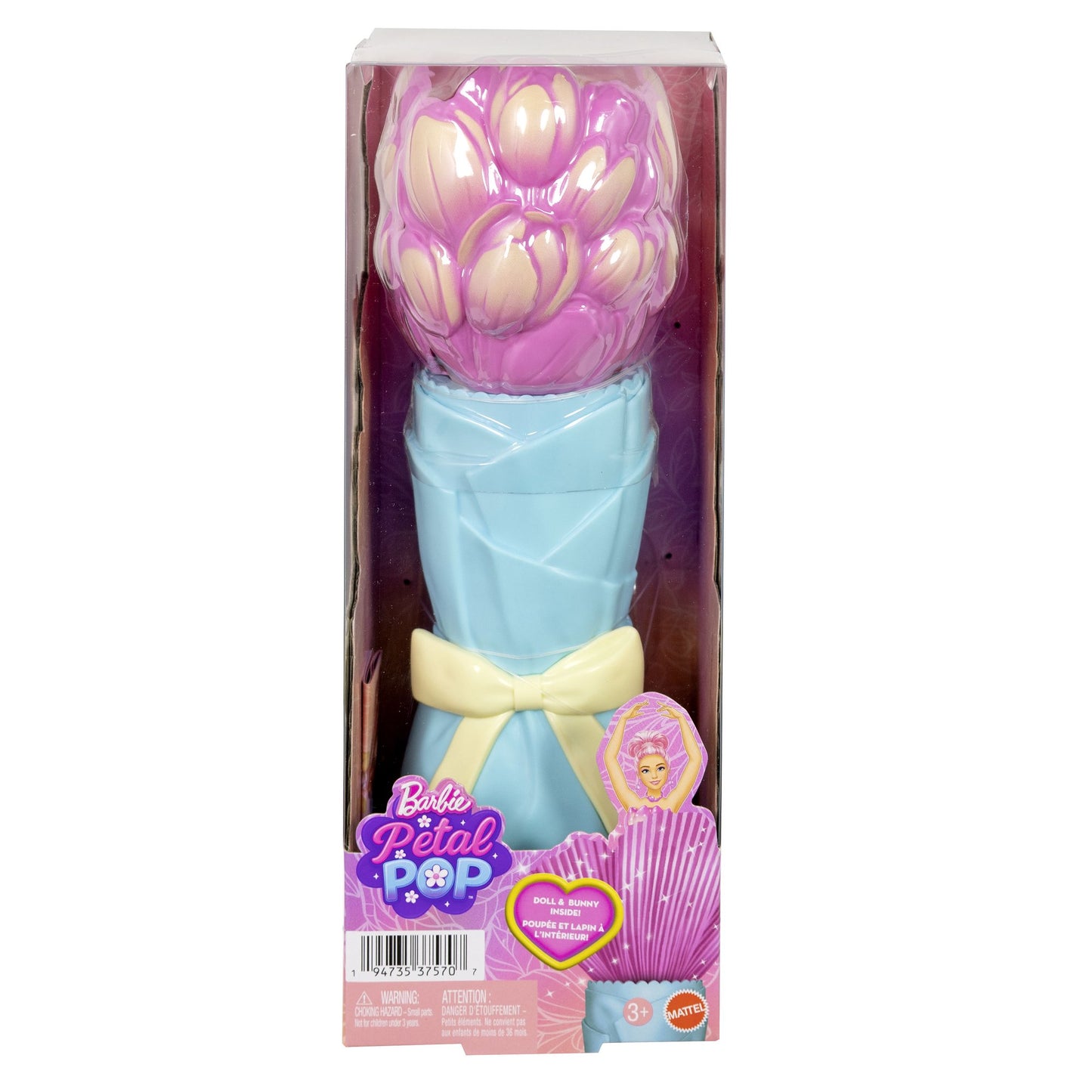 Barbie Flower Surprise Doll – Pink Tulip, Scented