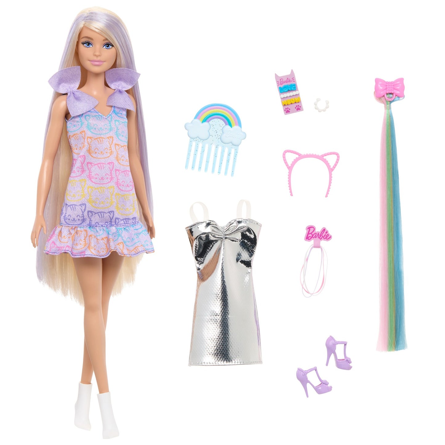 Barbie Hair Play Doll Blonde