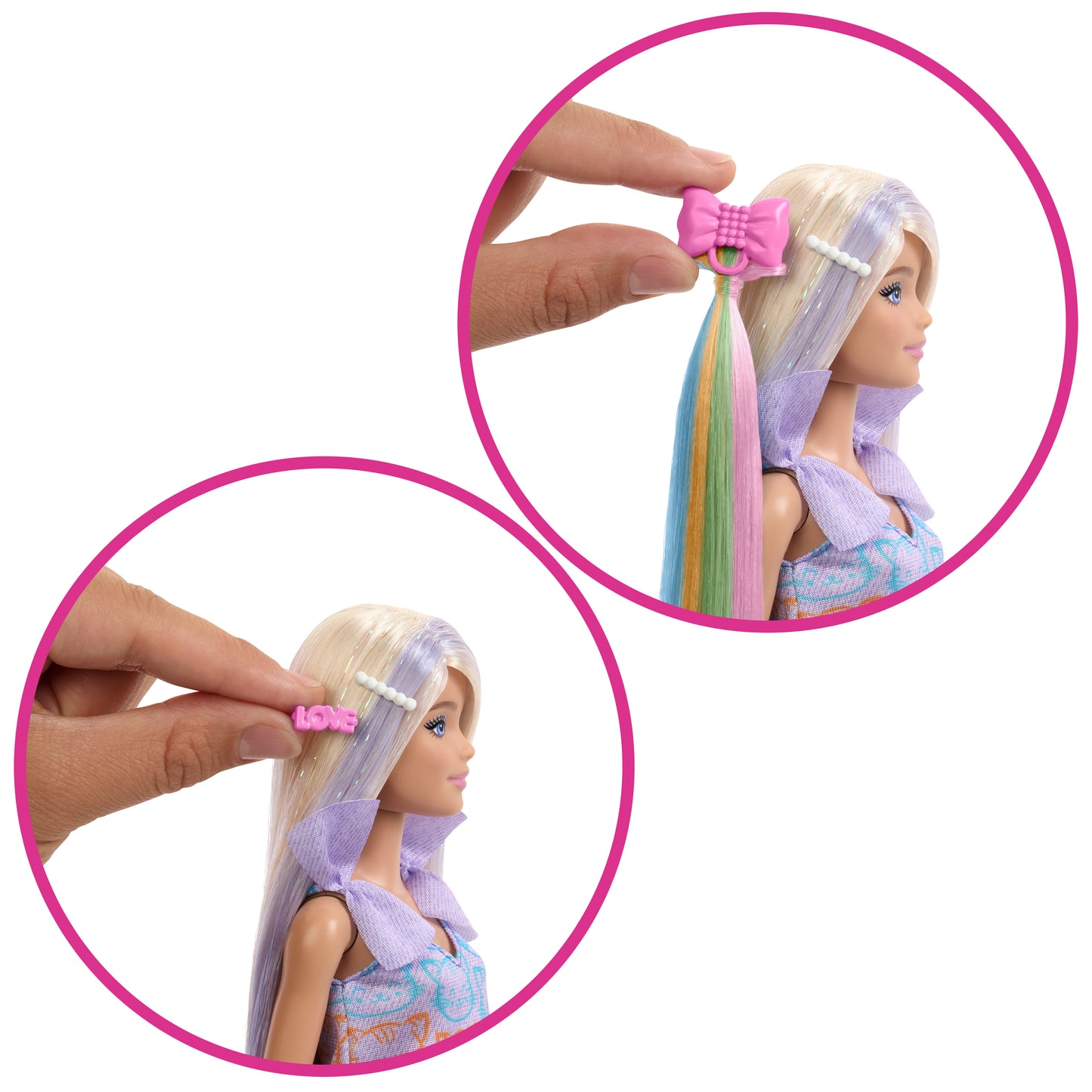 Barbie Hair Play Doll Blonde