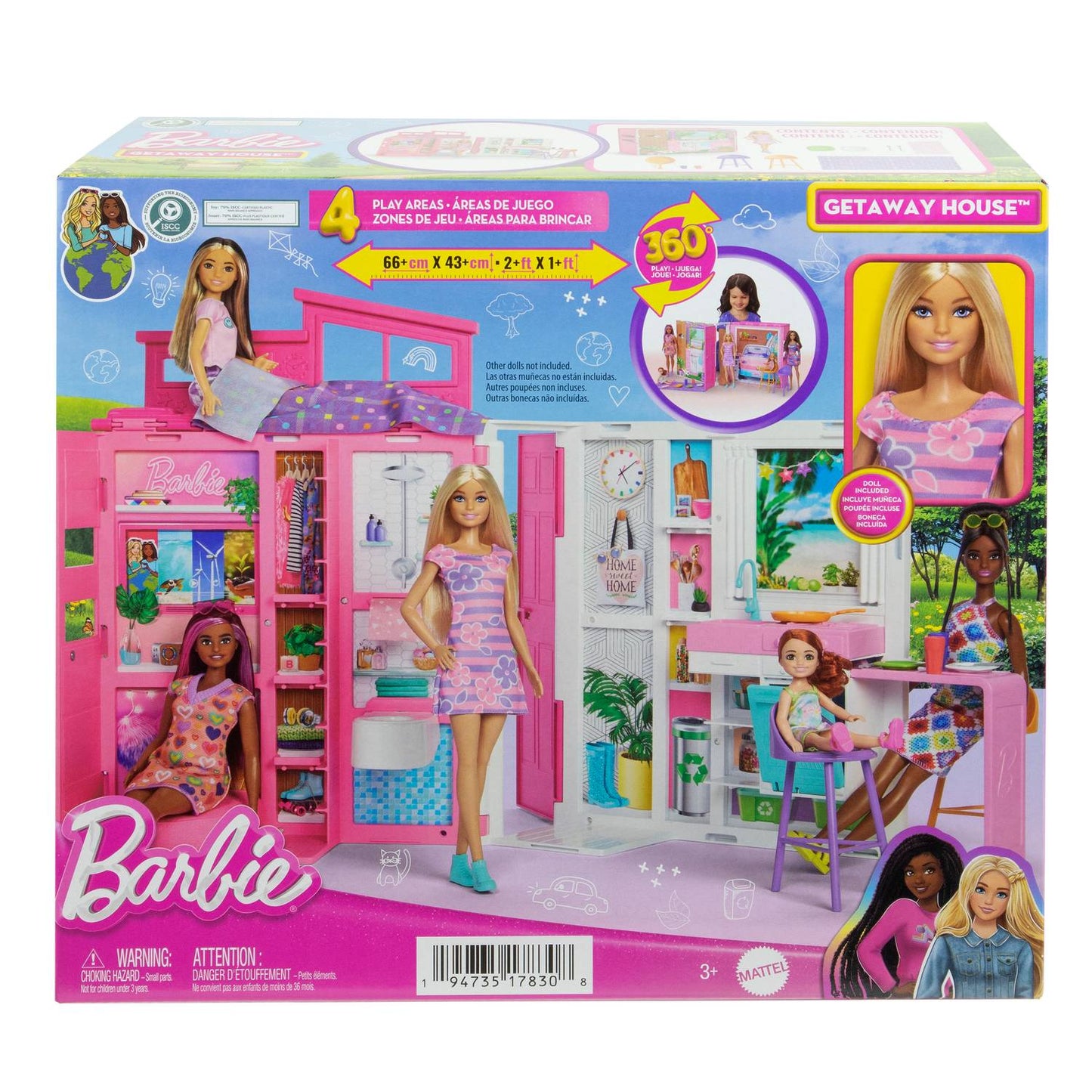 Barbie House With Doll Eco