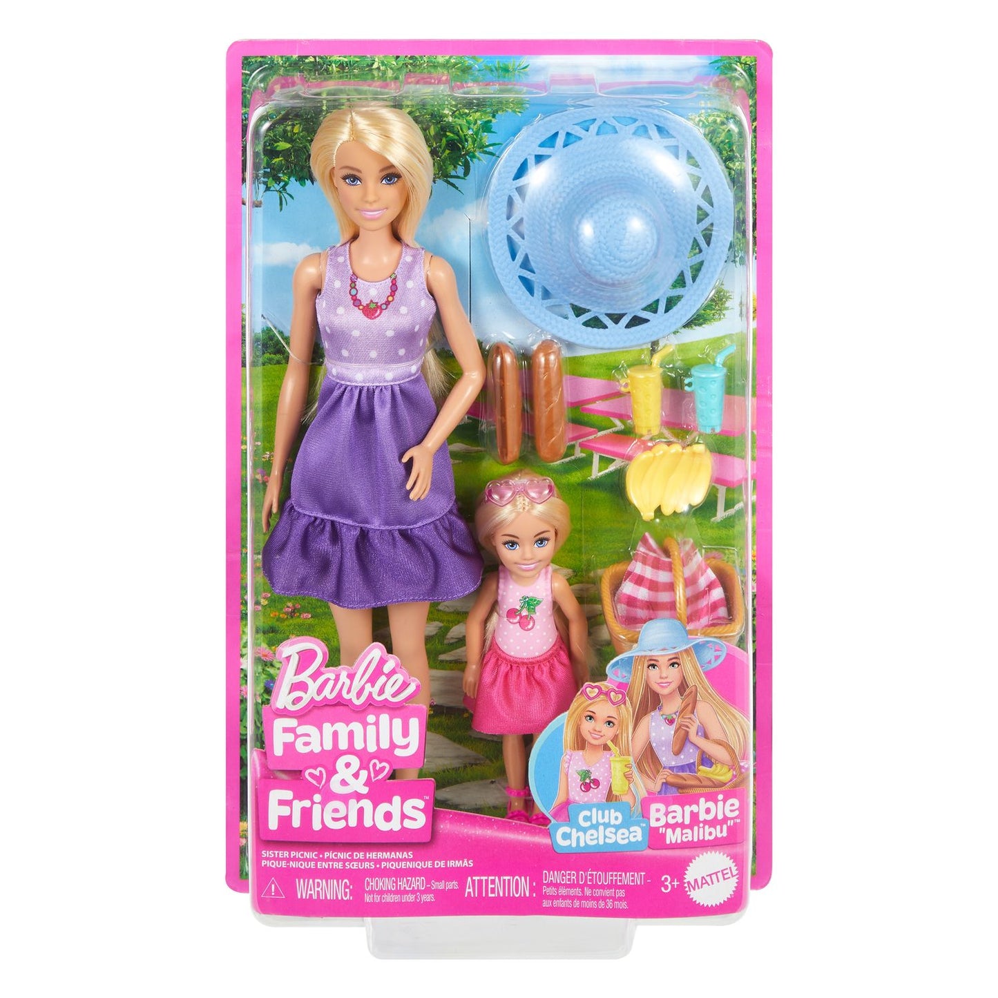 Barbie Malibu & Chelsea Picnic Set