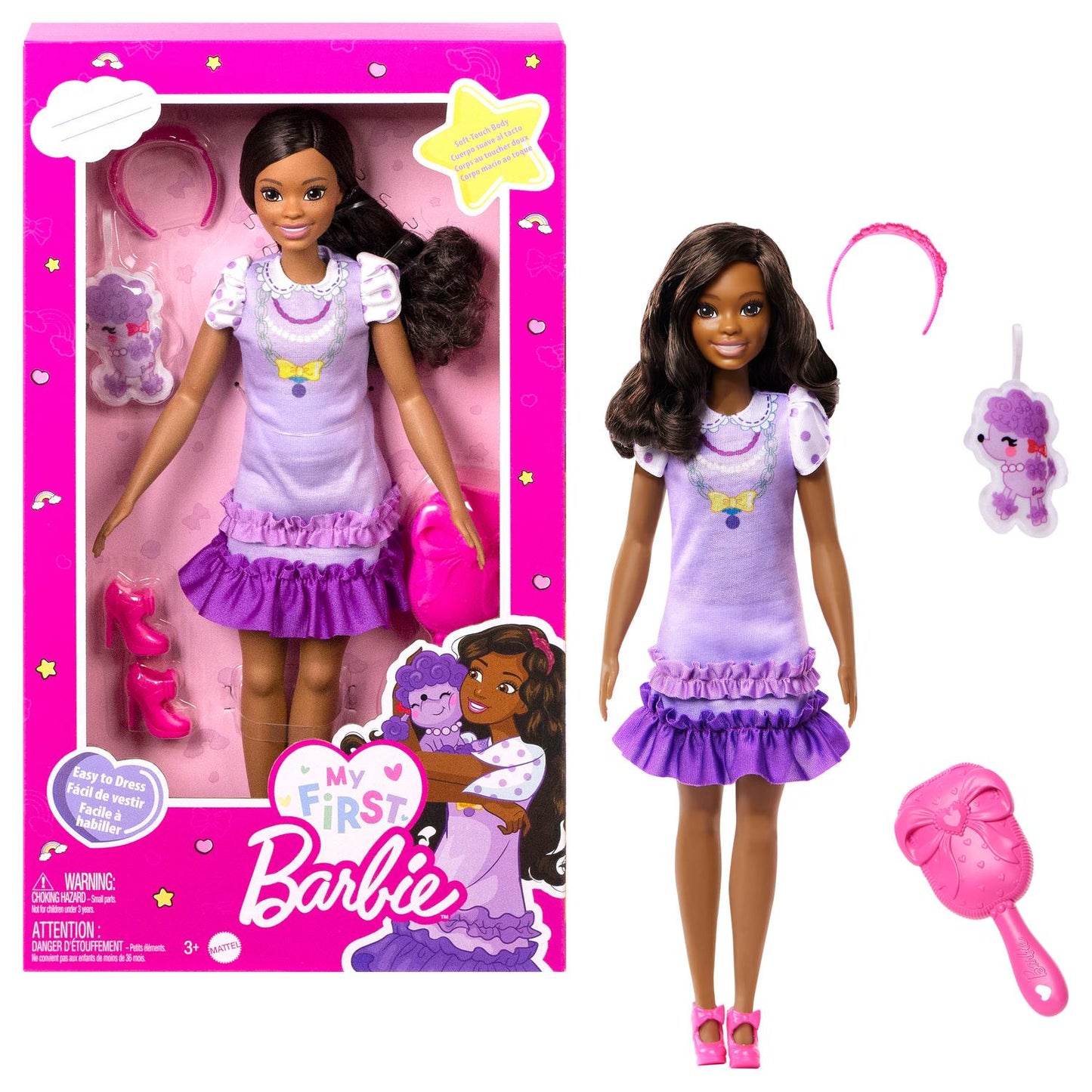 Barbie My First Barbie Doll And Puppy