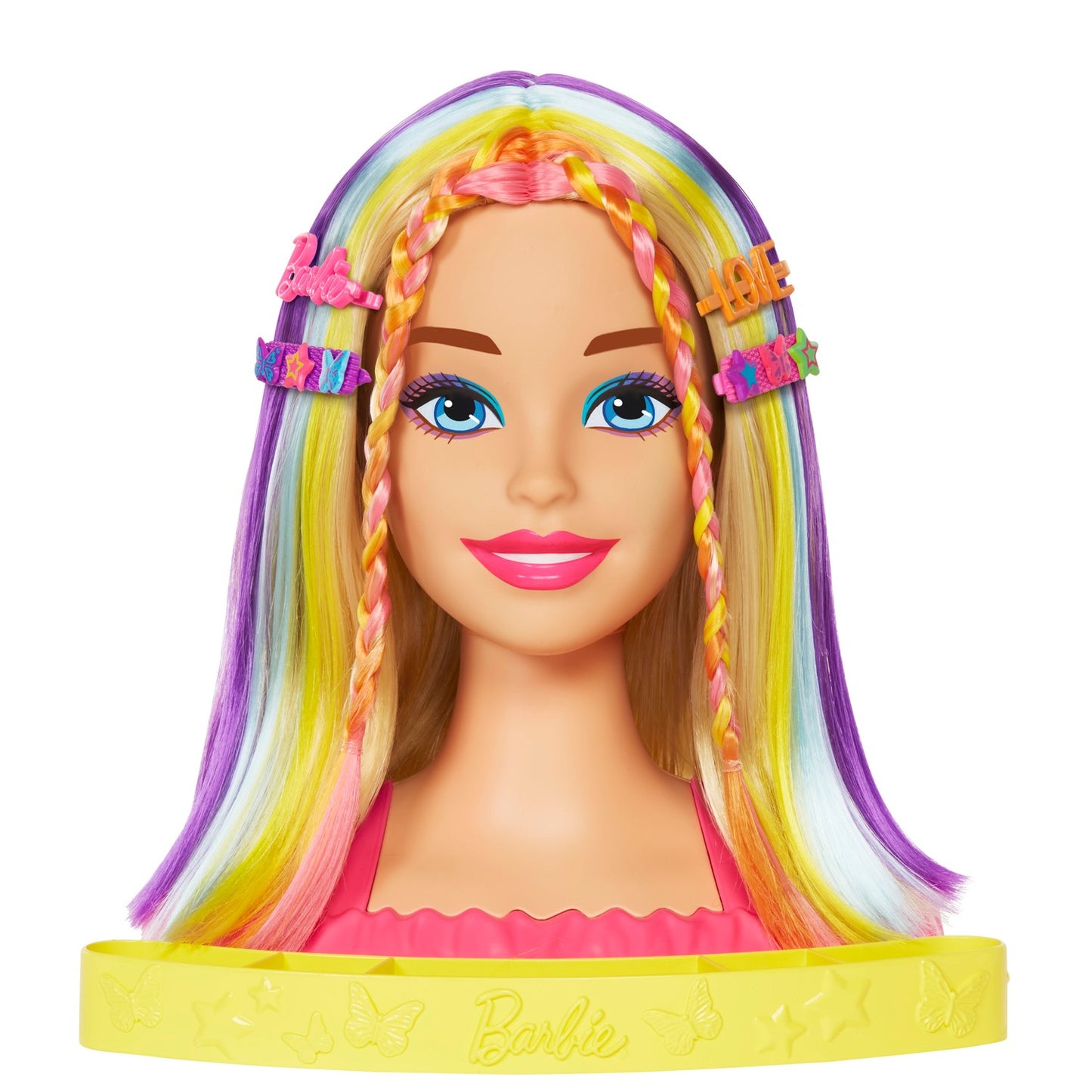 Barbie Neon Rainbow Deluxe Styling Head