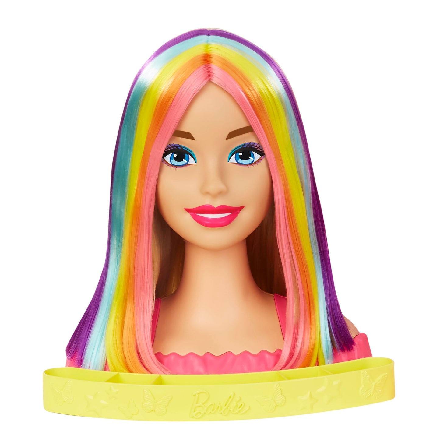 Barbie Neon Rainbow Deluxe Styling Head
