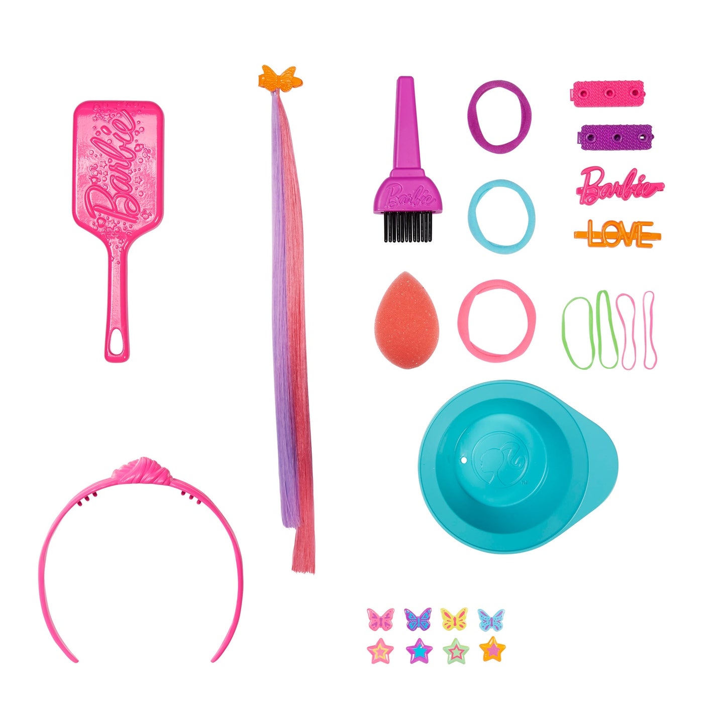 Barbie Neon Rainbow Deluxe Styling Head