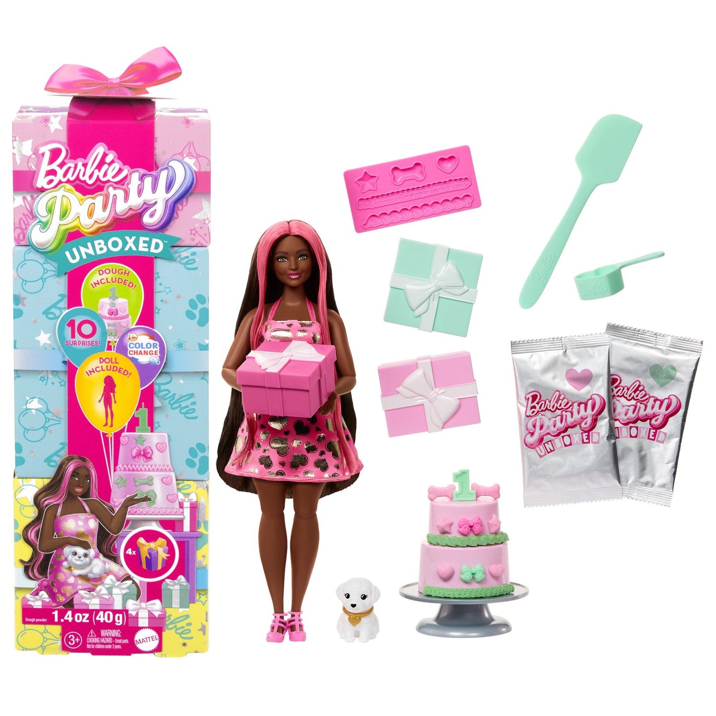 Barbie Party Unboxed Doll 2