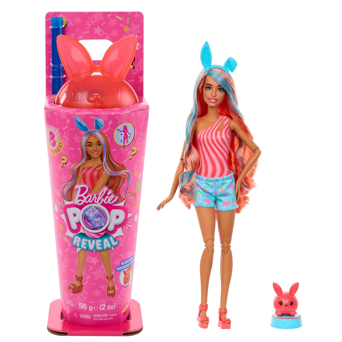 Barbie Pop Reveal Animal Party Bunny