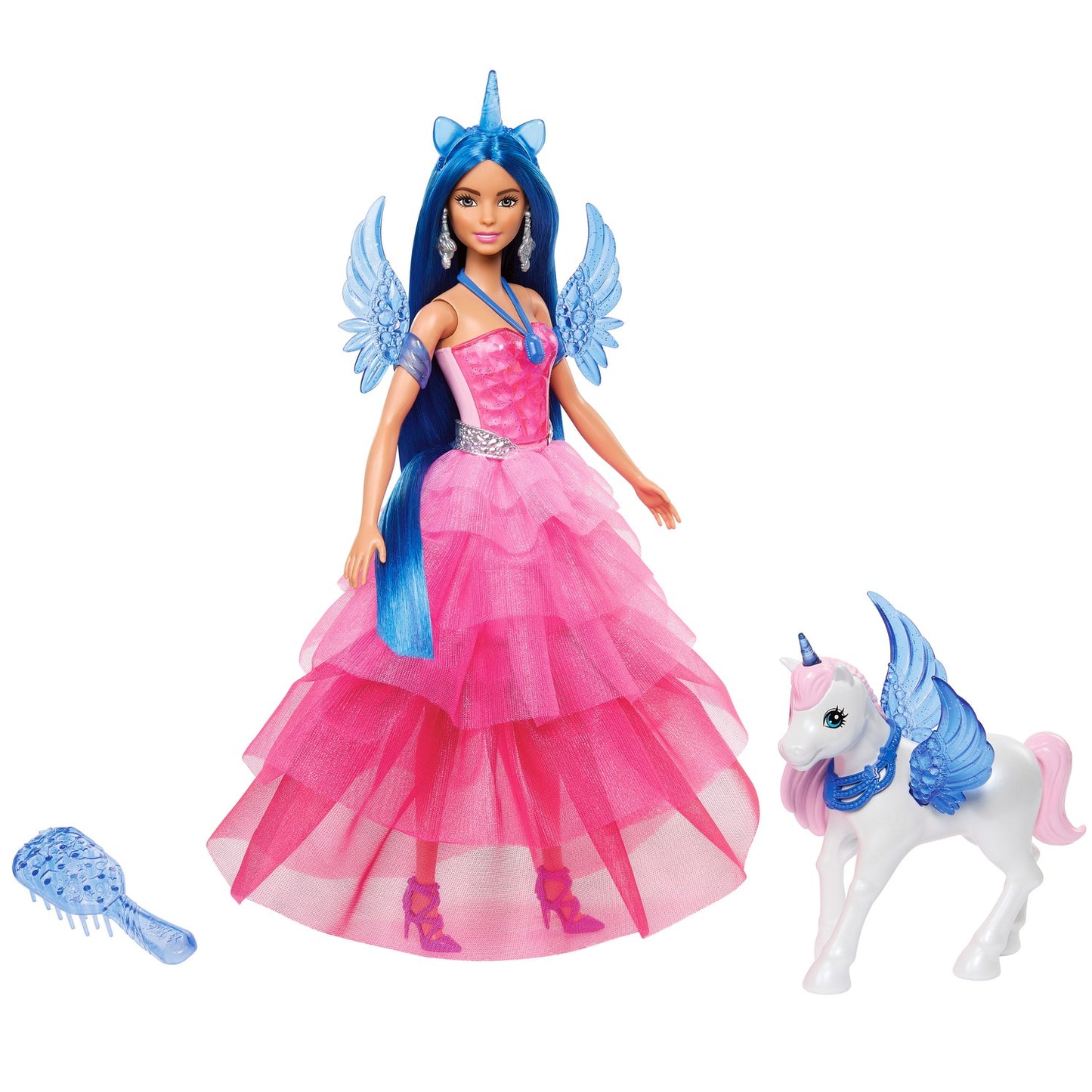 Barbie Sapphire Doll With Unicorn